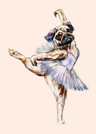 Слониха балерина