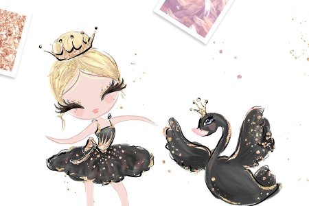 Кошка балерина раскраска