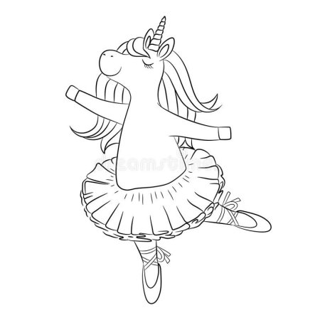 Балерина рисунок