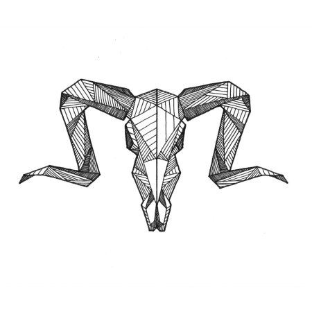 Геометрическая стилизация животных