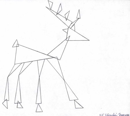 Рисунок из геометрических фигур