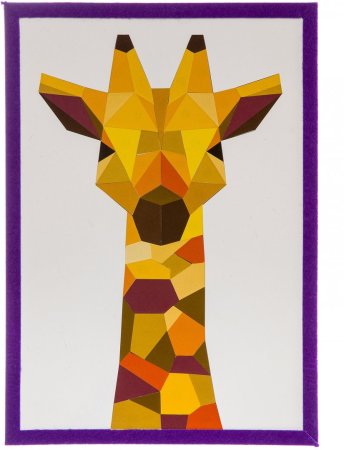 Панно из геометрических фигур