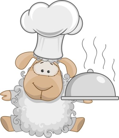 Животные в поварском колпаке