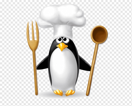 Пингвин повар