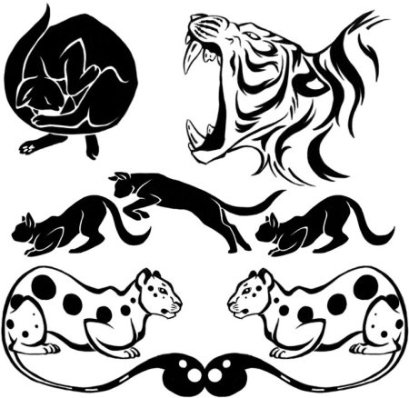 Орнамент с изображением животных