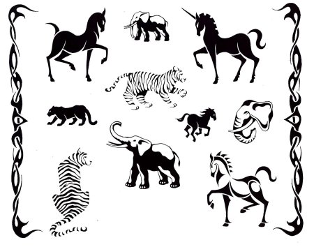 Стилизация животных