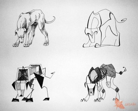 Стилизация и трансформация животных