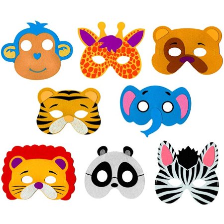 Маска волка Формат а4