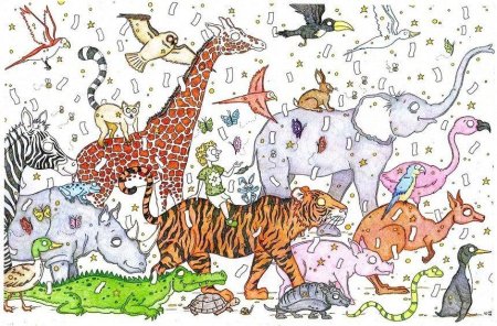 Маска курочки Рябы