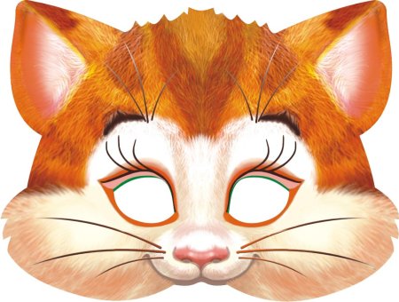 Маска лисы для детей