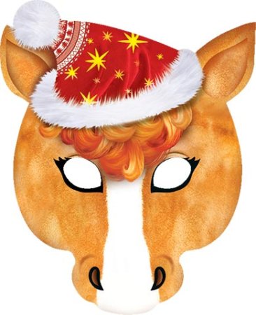 Маска на бумаге