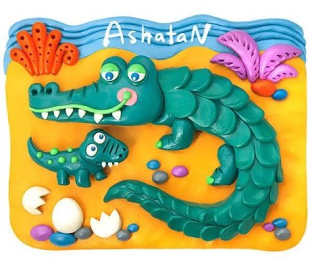 Рельефная лепка для детей