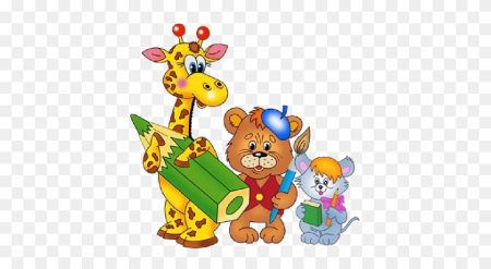 Зверята школьники