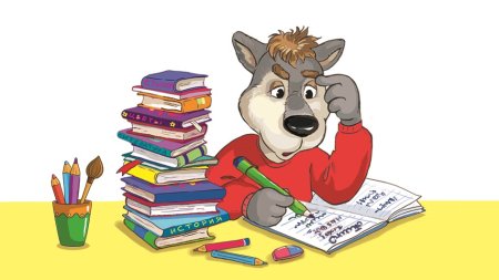 Медвежонок ученик