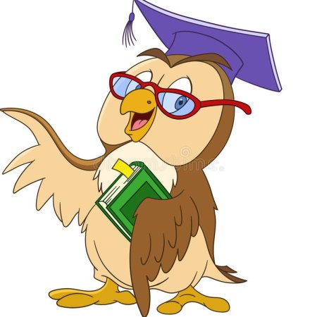 Умная Сова в очках