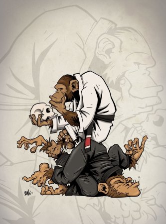 Тату BJJ эскизы