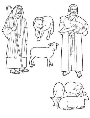 Фигуры Иосифа и Марии для вертепа