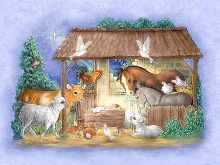 Хлев Рождество