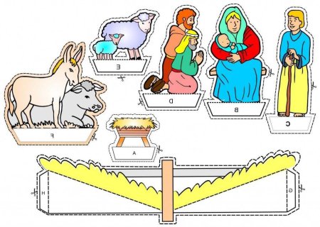 Вертеп Рождественский фигура Иосифа