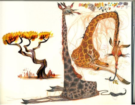 Жираф Гумилев иллюстрации