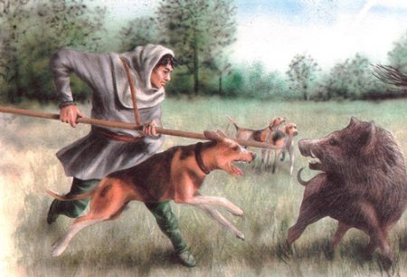 Собаки в древности