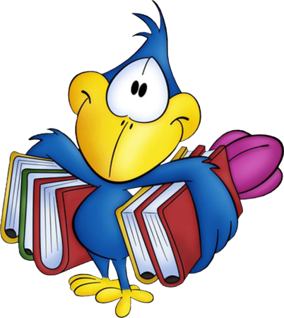 Мультяшки с книгами