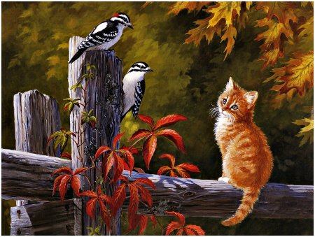 Художник-анималист persis Clayton Weirs