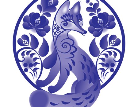 Гжель росписи Зинаиды Голубевой