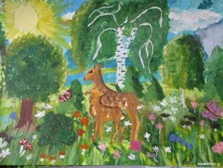 Детские рисунки природы