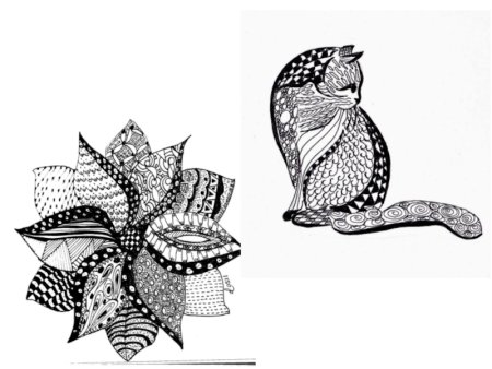 Асимметричная композиция рисунок