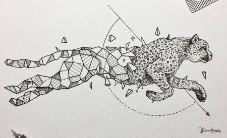 Лёгкие симметричные рисунки