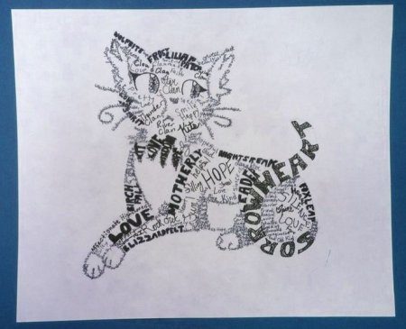 Рисунок из слов