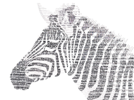 Шрифт из фигур