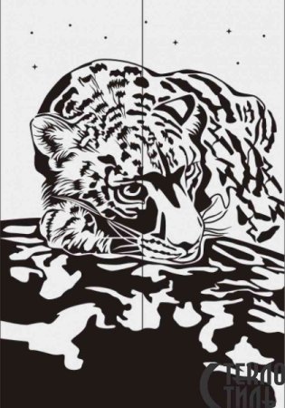 Узоры для пескоструйной обработки животные