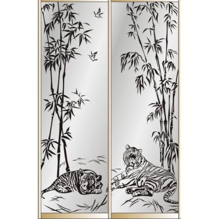 Трафареты для гравировки по стеклу