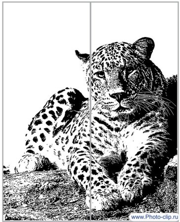 Трафареты для декора тигр