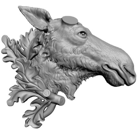 Лось 3d модель арткам