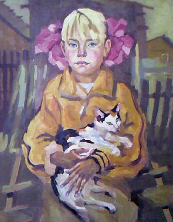 Портрет друга ДХШ