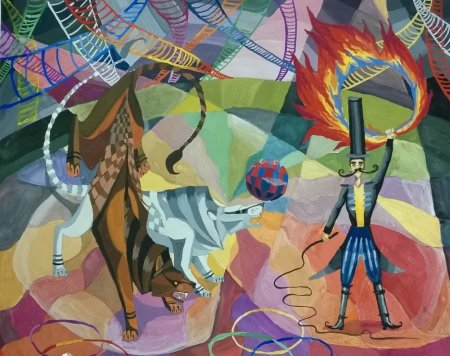 Ритм в декоративной композиции