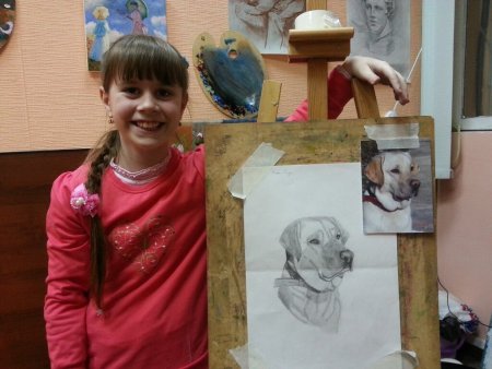Уроки рисования в художественной школе для детей