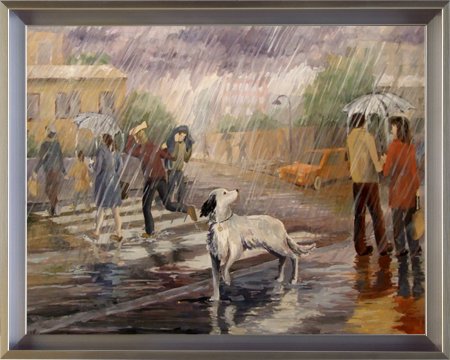 Станковая композиция животные