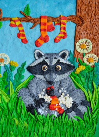 Рисование животные зимой старшая группа