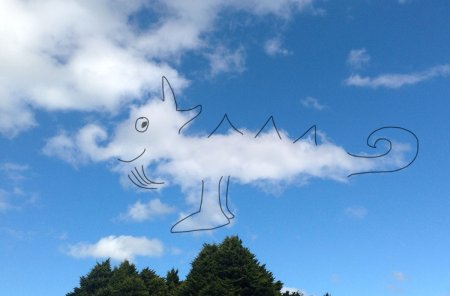 Звери из облаков