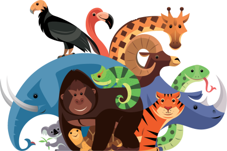 Векторные животные