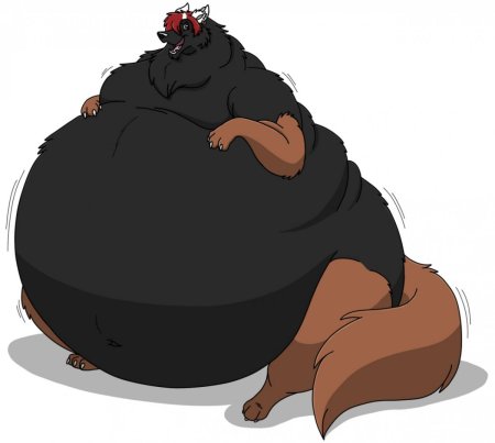 Толстые аниме животные