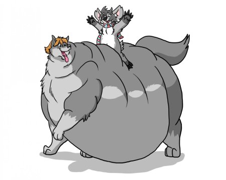 Fat furry Wolf inflation