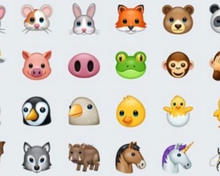 Эмодзи животные