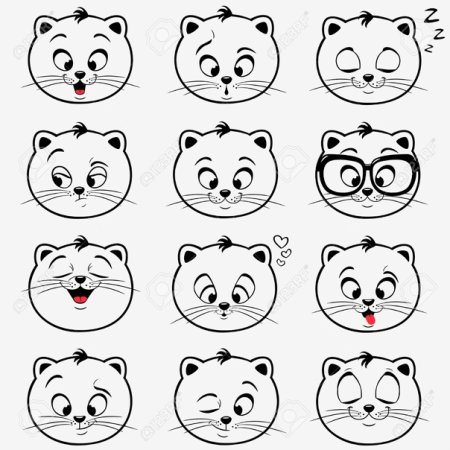 Мордочки эмоции