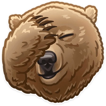 Стикеры кот Манул