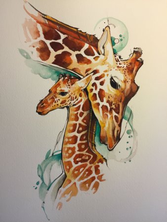 Жираф для детей